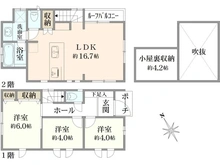【東京都/世田谷区瀬田】世田谷区瀬田四丁目　新築戸建 間取り図