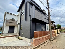 【東京都/西東京市向台町】西東京市向台町一丁目　新築戸建　2号棟 建築中の外観：全二号棟・右側