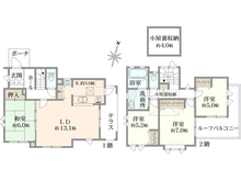 【東京都/東久留米市ひばりが丘団地】プラウドシーズンひばりヶ丘ガーデンテラス 間取り図