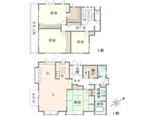 【東京都/武蔵野市吉祥寺南町】武蔵野市吉祥寺南町3丁目　中古戸建 間取り図