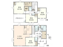 【東京都/稲城市東長沼】プラウドシーズン稲城南山 間取り図