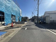 【東京都/調布市深大寺北町】調布市深大寺北町5期　新築戸建　2号棟 前面道路