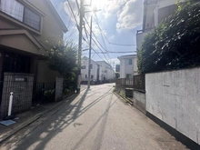 【東京都/調布市八雲台】調布市八雲台一丁目　中古戸建 前面道路