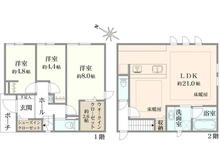 【東京都/稲城市矢野口】セキュレア稲城南山III　2号地 間取り図
