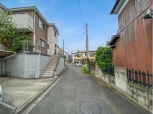 【東京都/調布市東つつじケ丘】調布市東つつじケ丘2丁目　中古戸建て 前面道路