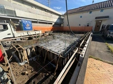 【東京都/府中市栄町】府中市栄町1丁目新築戸建 建築中の外観
