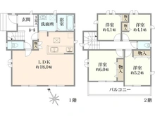 【東京都/調布市調布ケ丘】調布ヶ丘3丁目　新築戸建　A号棟 間取り図
