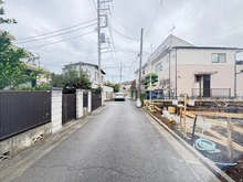 【東京都/調布市調布ケ丘】調布ヶ丘3丁目　新築戸建　B号棟 前面道路