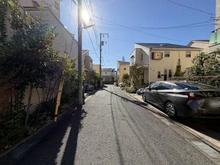 【東京都/調布市染地】プラウドシーズン調布 前面道路