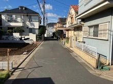 【東京都/三鷹市北野】三鷹市北野三丁目　新築戸建 前面道路