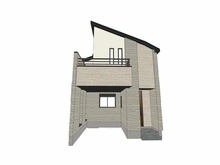 【東京都/調布市八雲台】調布市八雲台1丁目新築戸建　No.1 完成予想図：全３区画　[No.1]
図面を基に描き起したもので、実際とは多少異なる場合があります。