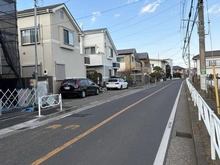 【東京都/調布市八雲台】調布市八雲台1丁目新築戸建　No.1 前面道路
