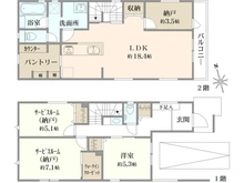【東京都/調布市八雲台】調布市八雲台1丁目新築戸建　No.3 間取り図