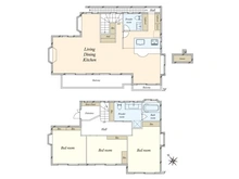 【東京都/大田区田園調布】大田区田園調布5丁目中古戸建 間取り図