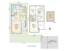 【東京都/練馬区下石神井】練馬区下石神井五丁目 中古戸建 間取り図