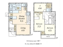 【東京都/世田谷区尾山台】世田谷区尾山台一丁目中古戸建 間取り図