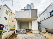 【東京都/練馬区平和台】練馬区平和台2丁目新築戸建 A号棟 建築中の外観：全3棟(A棟)