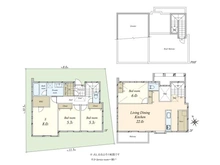 【東京都/世田谷区玉堤】世田谷区玉堤2丁目 中古戸建 間取り図