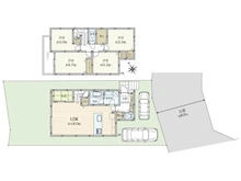 【神奈川県/川崎市麻生区王禅寺西】川崎市麻生区王禅寺西5丁目　新築戸建2号棟 間取り図