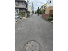 【神奈川県/横浜市青葉区大場町】横浜市青葉区大場町　新築戸建B号棟 前面道路