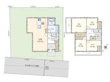 【神奈川県/川崎市麻生区金程】川崎市麻生区金程1丁目　新築戸建 間取り図