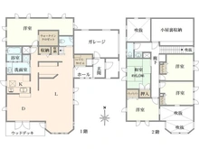 【神奈川県/川崎市中原区井田三舞町】中原区井田三舞町　中古戸建 間取り図