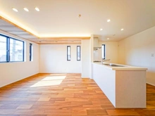 【神奈川県/川崎市中原区井田杉山町】中原区井田杉山町　新築戸建　1号棟／全2棟 リビング・ダイニング