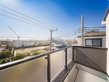 【神奈川県/川崎市中原区井田杉山町】中原区井田杉山町　新築戸建　1号棟／全2棟 バルコニー