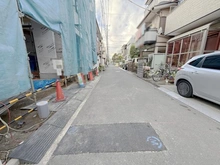 【神奈川県/川崎市中原区上平間】中原区上平間　新築戸建　A号棟/全2棟 前面道路