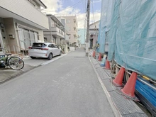 【神奈川県/川崎市中原区上平間】中原区上平間　新築戸建　A号棟/全2棟 前面道路