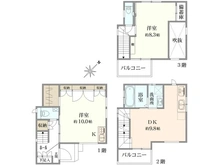 【神奈川県/横浜市緑区鴨居町】緑区鴨居町　戸建 間取り図