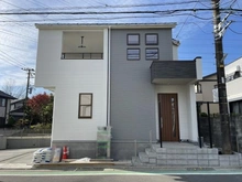 【神奈川県/横須賀市ハイランド】横須賀市ハイランド3丁目　新築戸建 建築中の外観