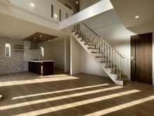 【神奈川県/横須賀市ハイランド】横須賀市ハイランド3丁目　新築戸建 リビング