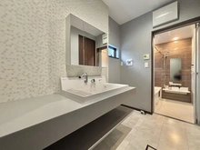 【神奈川県/横浜市金沢区釜利谷西】横浜市金沢区釜利谷西3丁目　新築戸建 洗面室