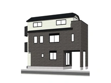 【神奈川県/横浜市栄区笠間】横浜市栄区笠間5丁目　新築戸建　C棟 /  全3棟 完成予想図：図面を基に描き起したもので、実際とは多少異なる場合があります。（C棟/全3棟）