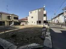 【神奈川県/横浜市栄区笠間】横浜市栄区笠間5丁目　新築戸建　C棟 /  全3棟 現地（建築前）：C棟/全3棟（写真中央）