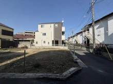 【神奈川県/横浜市栄区笠間】横浜市栄区笠間5丁目　新築戸建　C棟 /  全3棟 現地（建築前）：C棟/全3棟（写真中央）