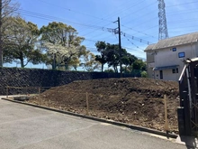 【神奈川県/横浜市栄区小山台】横浜市栄区小山台2丁目　新築戸建　 現地（建築前）：2026年4月3日撮影