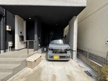 【神奈川県/鎌倉市岡本】鎌倉市岡本1丁目　戸建 駐車場