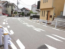 【神奈川県/横浜市磯子区田中】横浜市磯子区田中1丁目　新築戸建　A棟/全3棟 前面道路