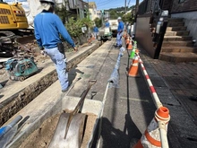 【神奈川県/横浜市栄区野七里】栄区野七里1丁目　新築戸建 前面道路