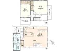 【神奈川県/横浜市港南区野庭町】横浜市港南区野庭町　戸建 間取り図