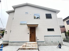 【神奈川県/鎌倉市津西】鎌倉市津西2丁目　新築戸建 建築中の外観