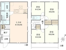 【神奈川県/横浜市栄区飯島町】栄区飯島町　新築戸建　1棟/全1棟 間取り図