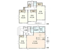 【神奈川県/茅ヶ崎市美住町】茅ヶ崎市美住町 新築戸建　C号棟/全4棟 間取り図
