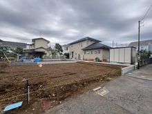 【神奈川県/茅ヶ崎市美住町】茅ヶ崎市美住町 新築戸建　D号棟/全4棟 現地（建築前）：D号棟/全4棟