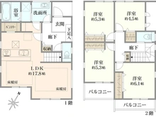 【神奈川県/横浜市磯子区洋光台】磯子区洋光台4丁目　新築戸建　2号棟/全2棟 間取り図