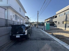 【神奈川県/横浜市栄区桂台西】横浜市栄区桂台西1丁目新築戸建 前面道路
