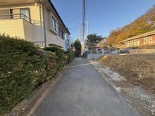 【神奈川県/鎌倉市台】鎌倉市台4丁目　新築戸建　A号棟/全2棟 前面道路