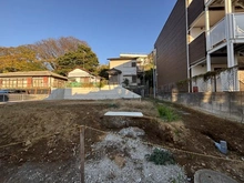 【神奈川県/鎌倉市台】鎌倉市台4丁目　新築戸建　B号棟/全2棟 現地（建築前）：B号棟/全2棟（写真中央）